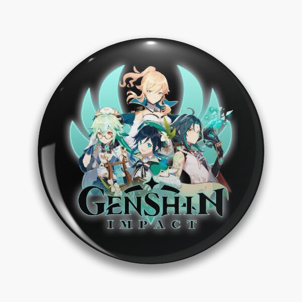 Item preview, Genshin Impact Anemo Characters designed and sold by gabyshiny.