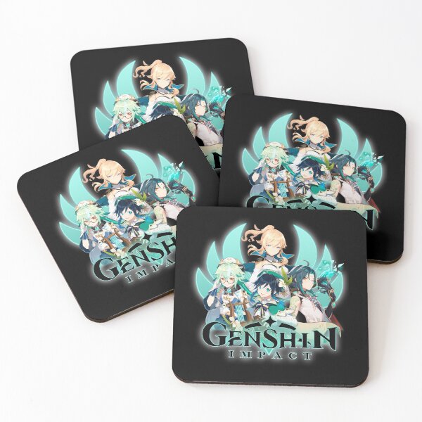 Item preview, Genshin Impact Anemo Characters designed and sold by gabyshiny.