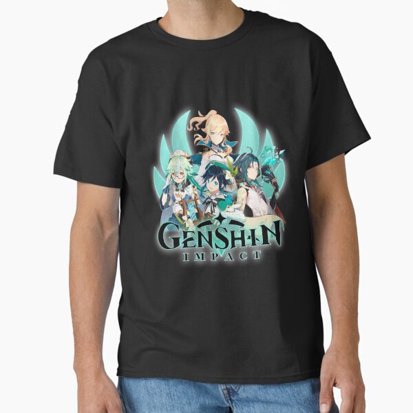Item preview, Genshin Impact Anemo Characters designed and sold by gabyshiny.