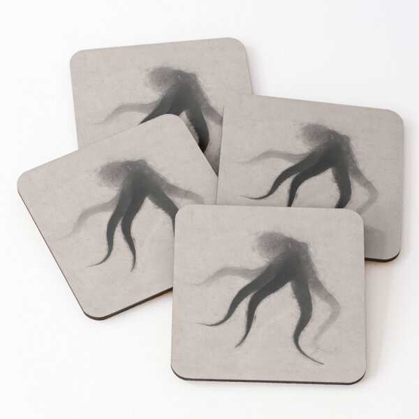 Item preview, Octopus Ink Art - 1953 designed and sold by OliviaSparrows.