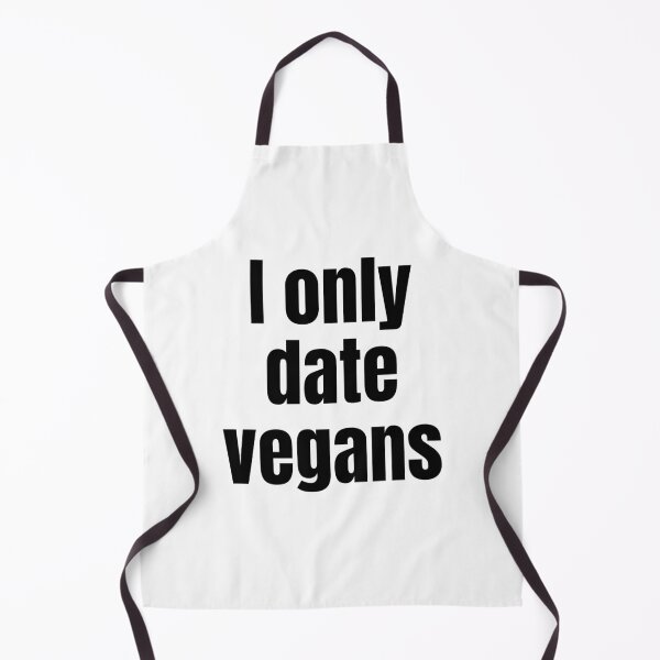 Item preview, I Only Date Vegans designed and sold by WhimsicaliTee.
