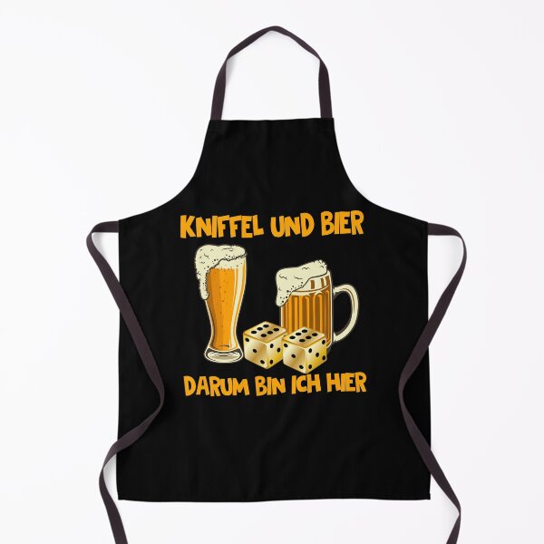 Item preview, Kniffel Und Bier Darum Bin Ich Hier - Lustiges Bier Geschenk designed and sold by katlaurel203p.
