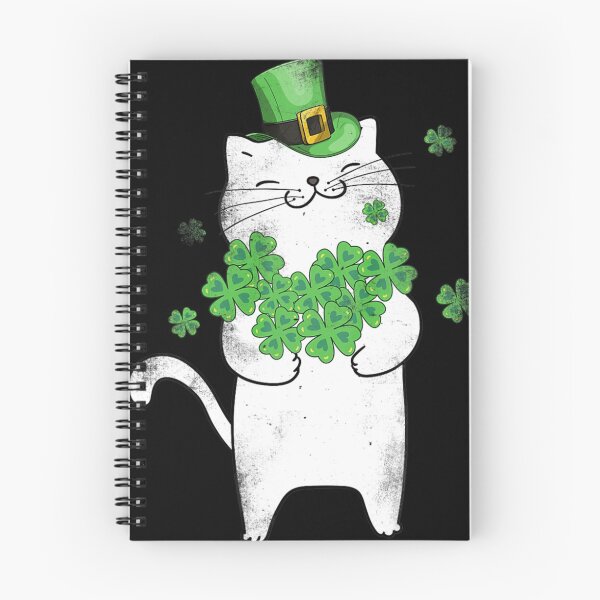 Item preview, Cat Leprechaun Cat Lover Shamrock St Patrick's Day designed and sold by cadmanBoythorpe.