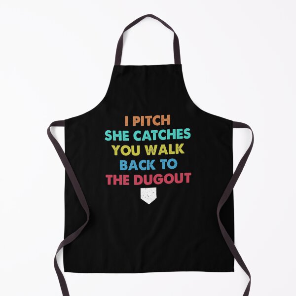 Item preview, I pitch she catches you walk back to the dugout retro designed and sold by Niishouseca.
