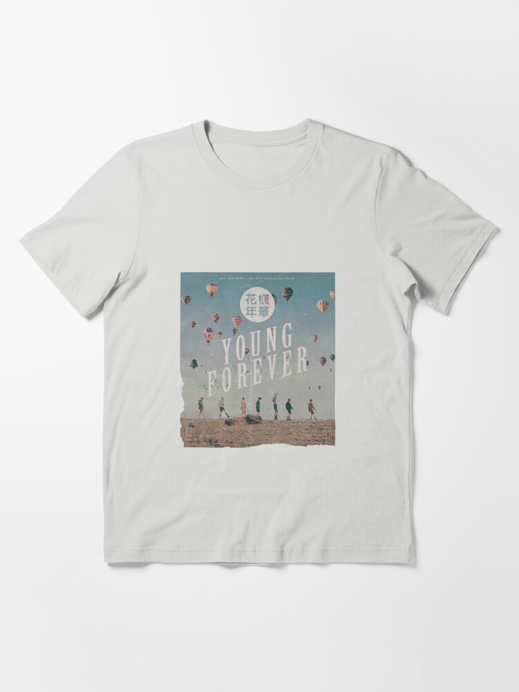 THE MOST BEAUTIFUL MOMENT IN LIFE YOUNG FOREVER Album Cover Redesign |  Essential T-Shirt