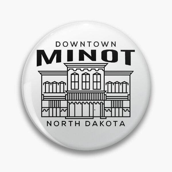 Item preview, Downtown Minot ND designed and sold by HalpinDesign.