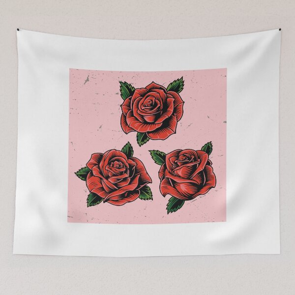 Item preview, Romantic Red Flower designed and sold by YAITPSTORE.