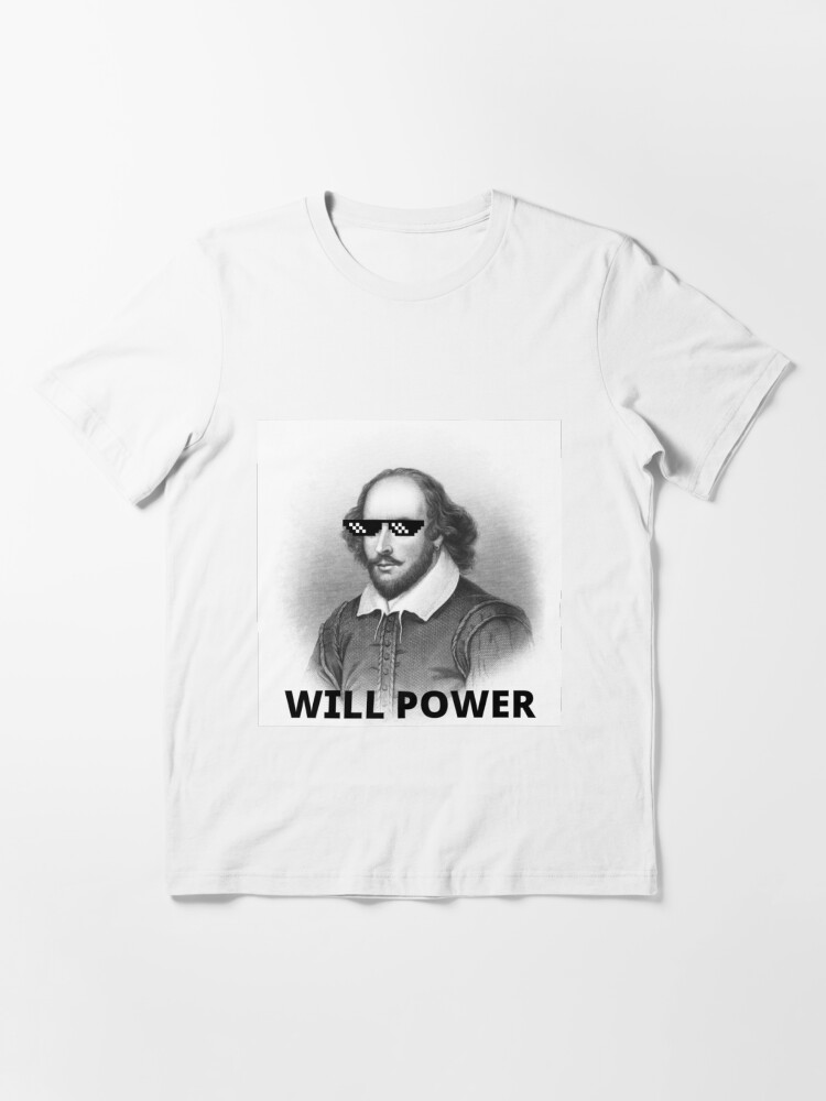 Alternate view of Willy Shakes Essential T-Shirt