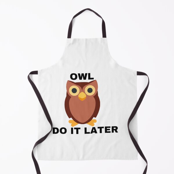 Item preview, Owl Do It Later designed and sold by morrismorgan.