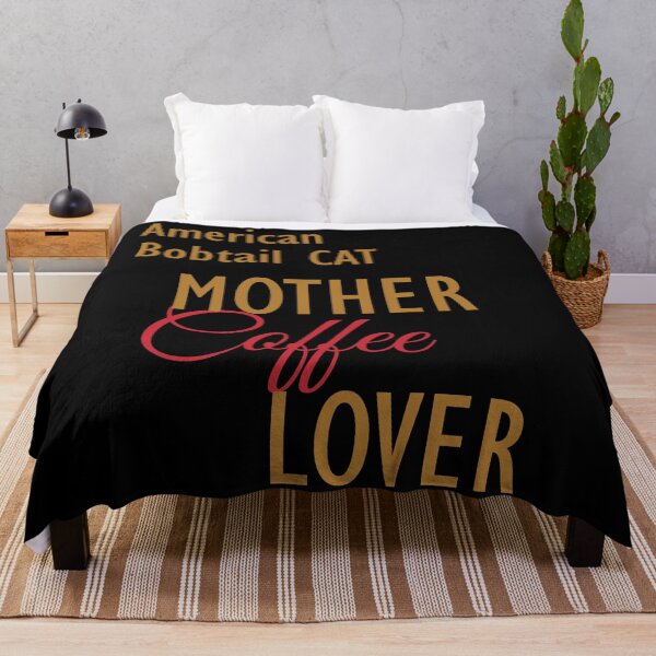 Item preview, American Bobtail  CAT Mother Coffee Lover. The perfect clothes and stickers for cat and coffee lovers designed and sold by amrmab.