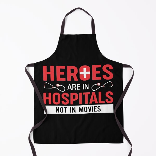 Item preview, Heroes Are In Hospitals Not In Movies designed and sold by dhajr.