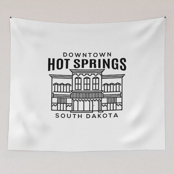 Item preview, Downtown Hot Springs SD designed and sold by HalpinDesign.