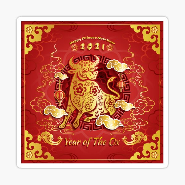 Item preview, Happy Chinese New Year of The Ox 2021 designed and sold by HolidayT-Shirts.