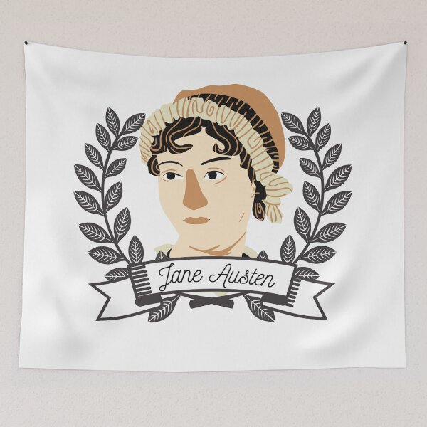 Aperçu de l'œuvre Jane Austen créée et vendue par Dollfacedesign.