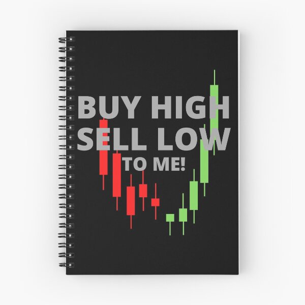 Item preview, Buy High, Sell Low - Bitcoin designed and sold by Scubaloppy.