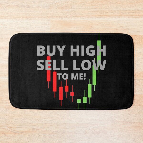 Item preview, Buy High, Sell Low - Bitcoin designed and sold by Scubaloppy.