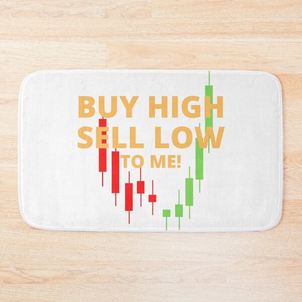 Item preview, Buy High, Sell Low Variation - Bitcoin designed and sold by Scubaloppy.