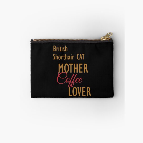 Item preview, British Shorthair CAT Mother Coffee Lover. The perfect clothes and stickers for cat and coffee lovers designed and sold by amrmab.