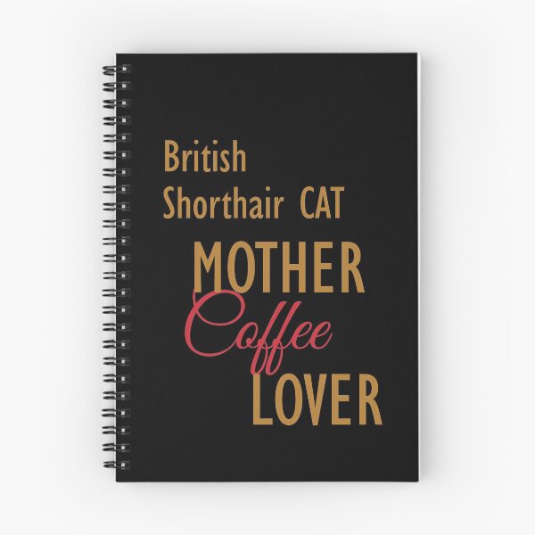 Item preview, British Shorthair CAT Mother Coffee Lover. The perfect clothes and stickers for cat and coffee lovers designed and sold by amrmab.