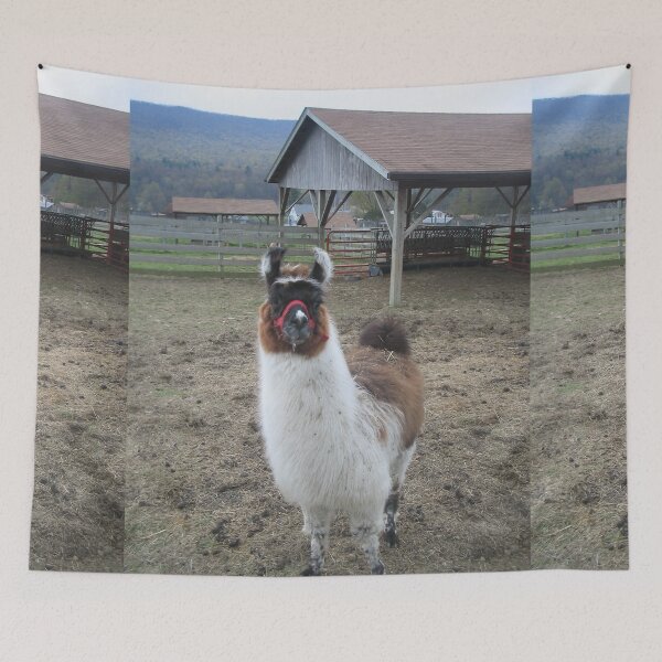 Item preview, Lama on saltvile Virginia farm designed and sold by KatyChristoff.