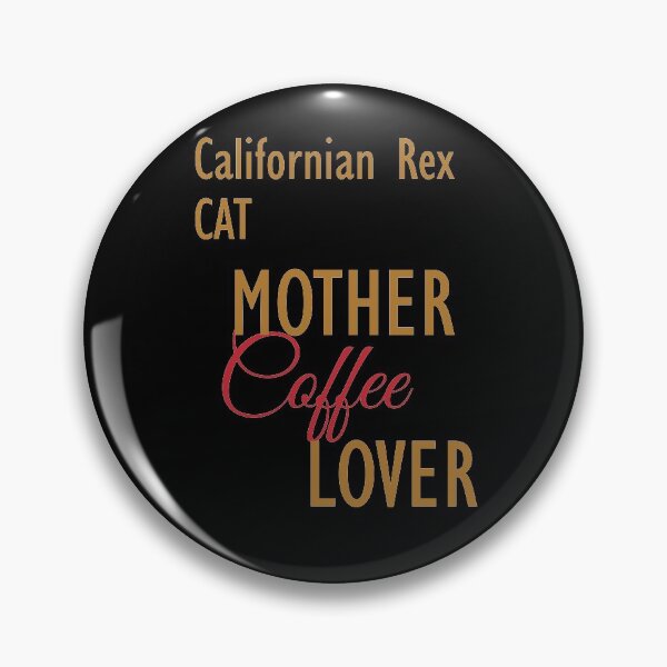 Item preview, Californian Rex CAT Mother Coffee Lover. The perfect clothes and stickers for cat and coffee lovers designed and sold by amrmab.