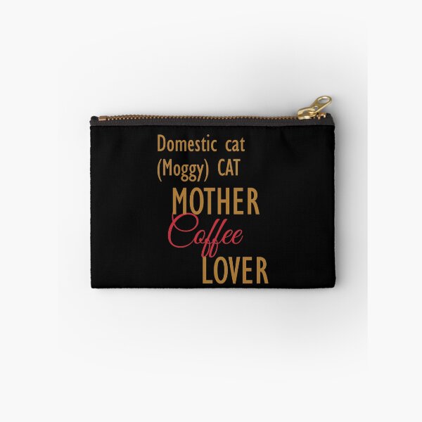 Item preview, Domestic cat (Moggy) CAT Mother Coffee Lover. The perfect clothes and stickers for cat and coffee lovers designed and sold by amrmab.