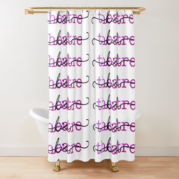 Musical Theater Shower Curtains Redbubble