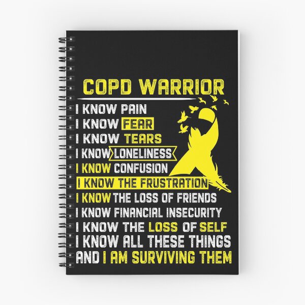 Item preview, I Am COPD Warrior, I Know All These Things and I Am Surviving Them designed and sold by DianabellShop.