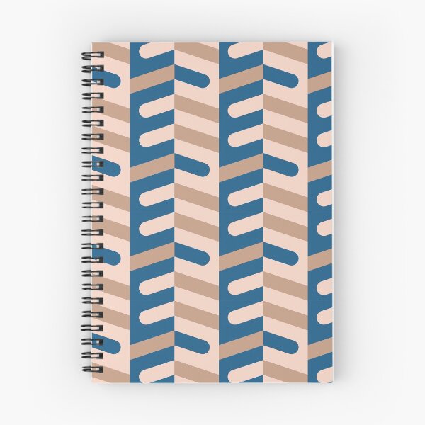 Item preview, Ladyfingers en patrón geométrico de columnas - azul y beige designed and sold by RoguePatterns.