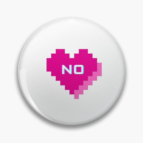 Item preview, 'No' Video Game Heart designed and sold by edcullenrx.