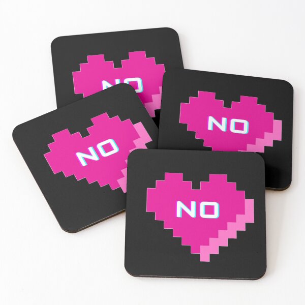 Item preview, 'No' Video Game Heart designed and sold by edcullenrx.