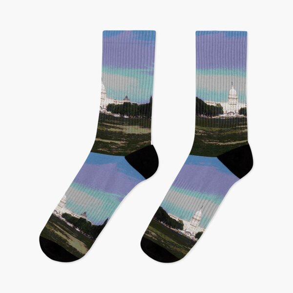 Item preview, Washington D.C. capital building photo manipulation  designed and sold by KatyChristoff.