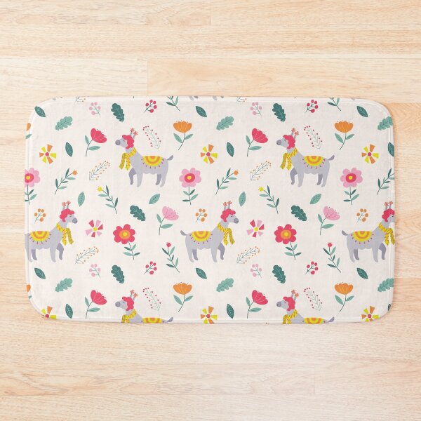 Item preview, LAMA with Flowers designed and sold by lMonsterPlanetl.
