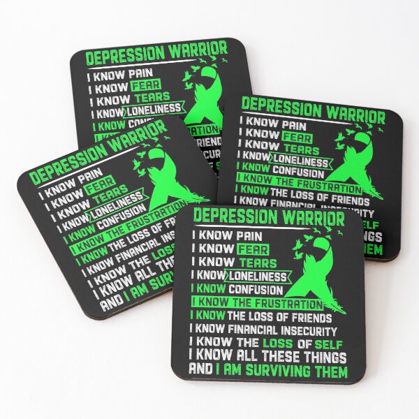 Item preview, I Am Depression Warrior, I Know All These Things and I Am Surviving Them designed and sold by DianabellShop.
