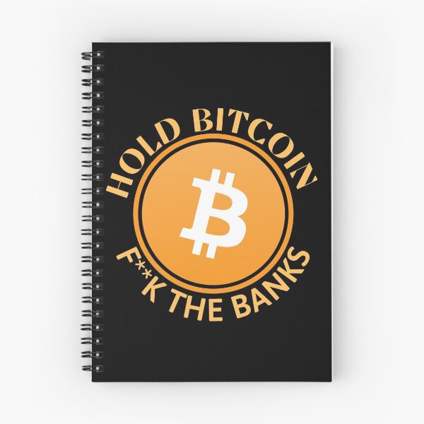 Item preview, Hold Bitcoin designed and sold by Scubaloppy.