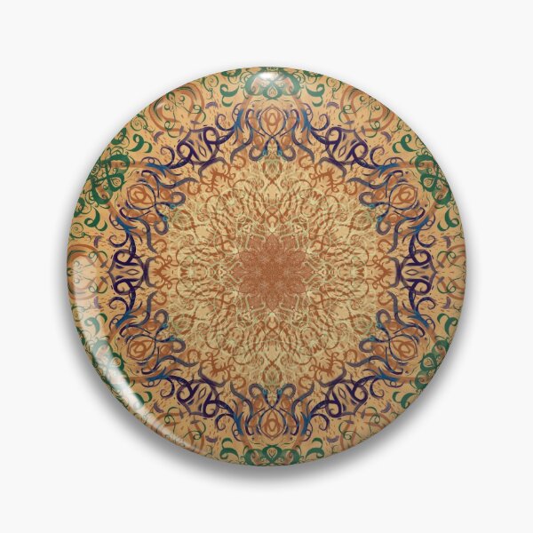 Item preview, Golden Rust Mandala designed and sold by Jarrod Vandenberg.