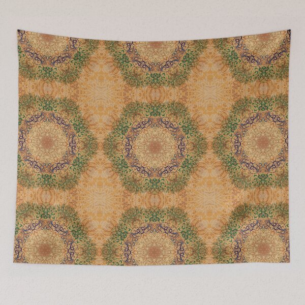 Item preview, Golden Rust Mandala designed and sold by Jarrod Vandenberg.