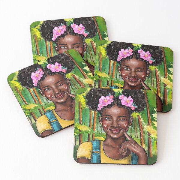 Item preview, Cola de caballo afro infantil designed and sold by jerlyn.