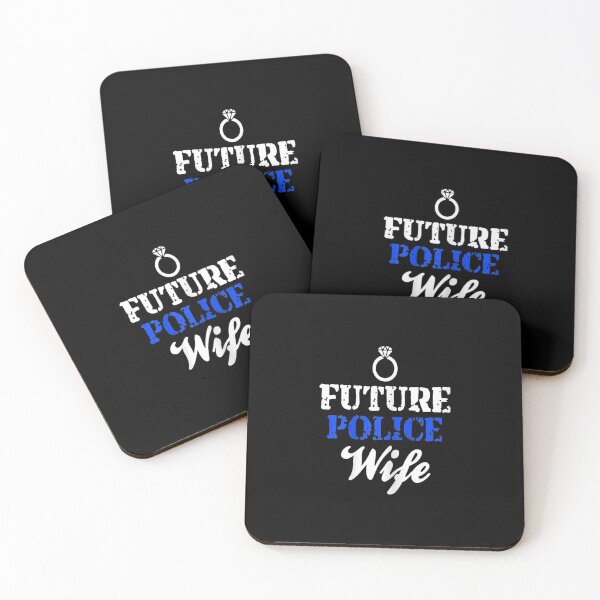Item preview, Womens Future Police Wife Girlfriend Gift Newly Engaged  designed and sold by Laren-Fashion.