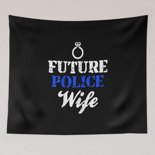 Item preview, Womens Future Police Wife Girlfriend Gift Newly Engaged  designed and sold by Laren-Fashion.