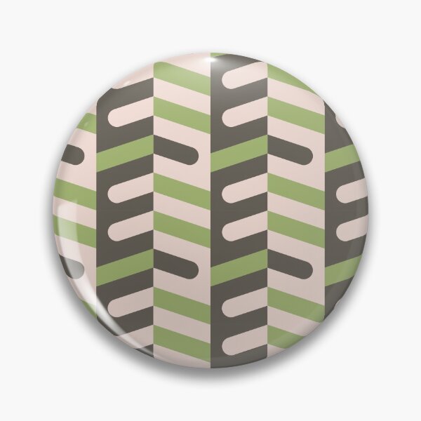Item preview, Ladyfingers in Columns Geometric Pattern – Taupe & Spring Green designed and sold by RoguePatterns.
