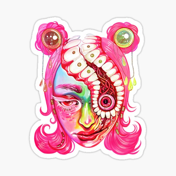 Eyeball Stickers for Sale