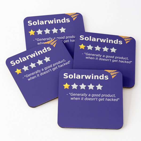Item preview, Solarwinds 1 Star Review designed and sold by HappySchnapper.