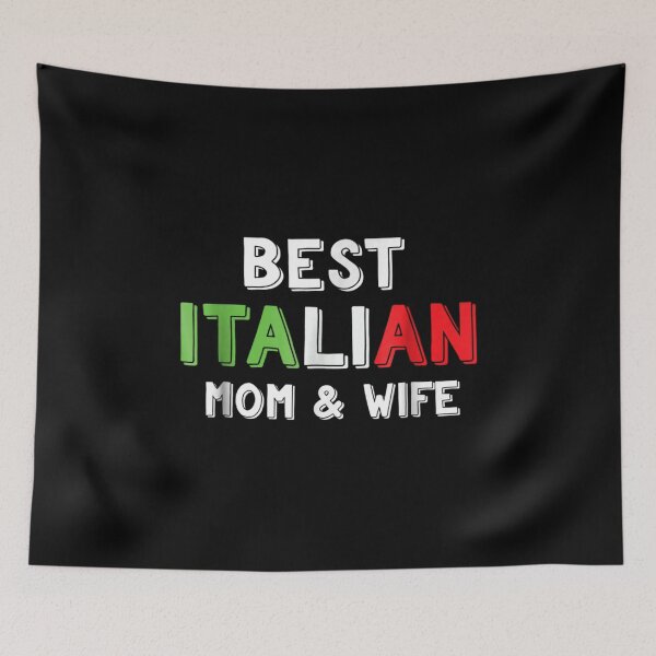 Item preview, Best Italian Mon Wife Costume Italy Flag Gifts designed and sold by Laren-Fashion.