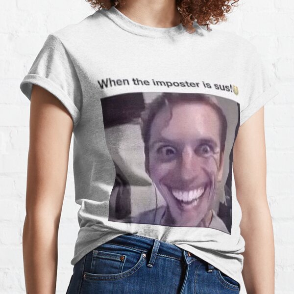 Camiseta Jerma Sus quando o impostor é o sus! Amogus Meme