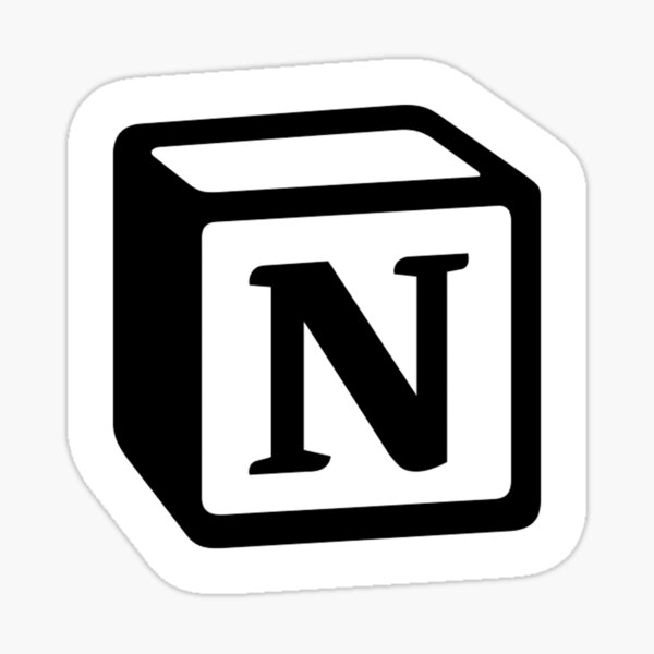 Item preview, Notion sticker designed and sold by lambda-.