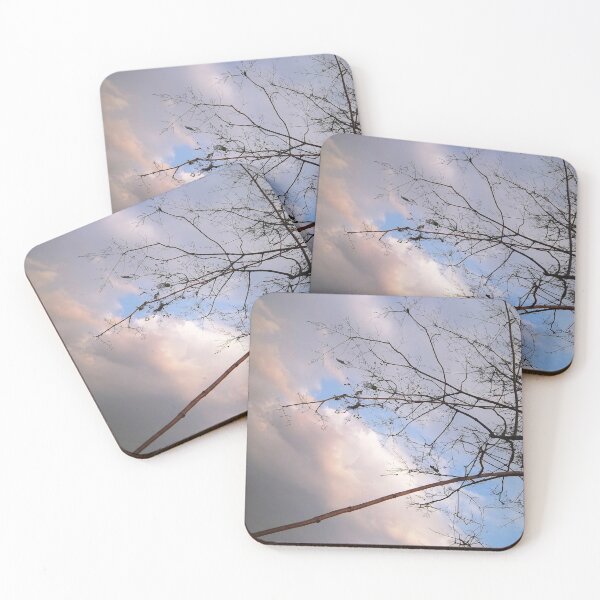 Item preview, Tree Branches On The Blue and Cloudy Sky designed and sold by dpeepowl.
