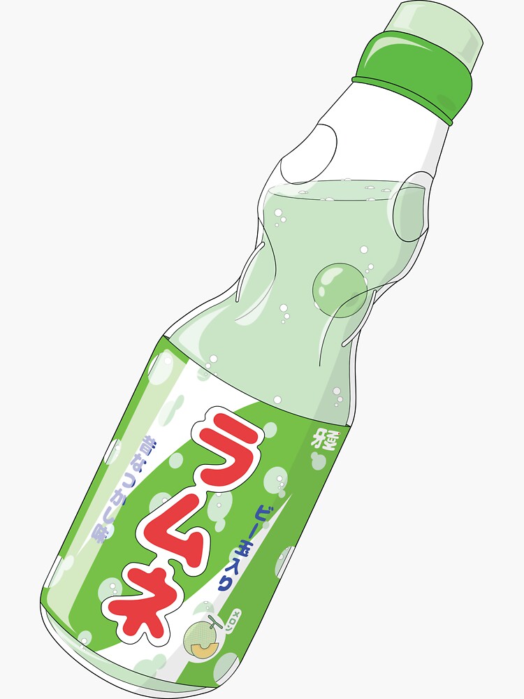 Melon Ramune Aluminum Bottle (Japan)