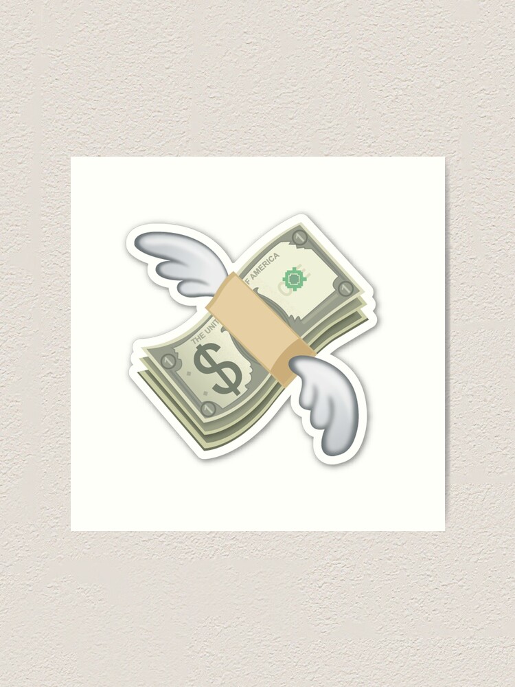 Money Bag Emoji Art Print for Sale by KHavens