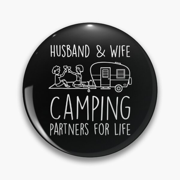 Item preview, Husband And Wife Camping Partners For Life Funny  designed and sold by Laren-Fashion.
